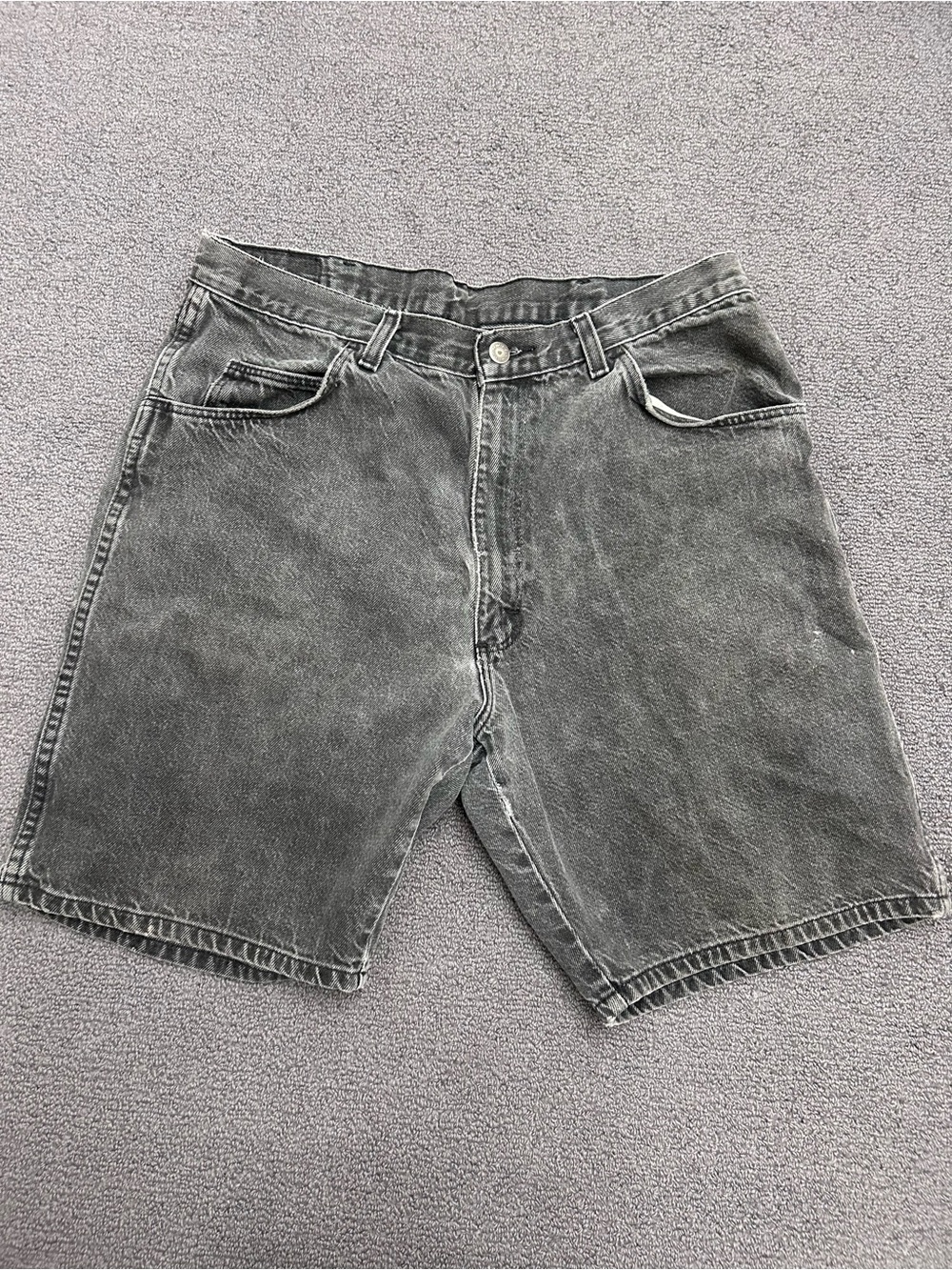 Wrangler Men’s Black Denim Shorts